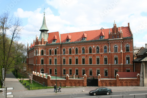 Buildings Wawel Castle. Krakow. Poland. 