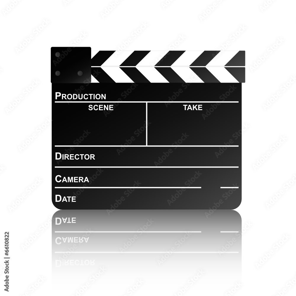 Obraz premium clapper board 2