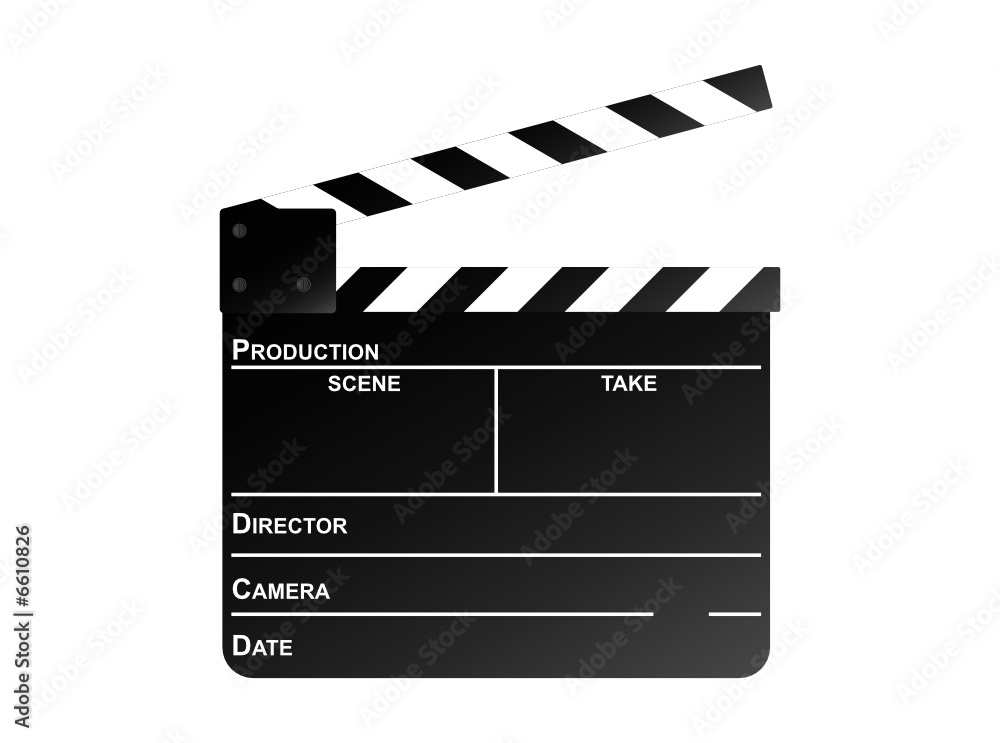 Fototapeta premium clapper board 4