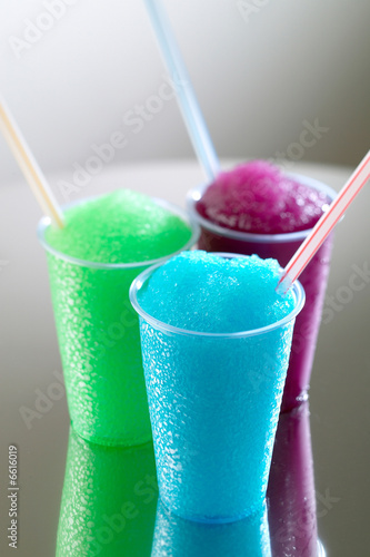 Bild auf Leinwand Eisbecher-Granita