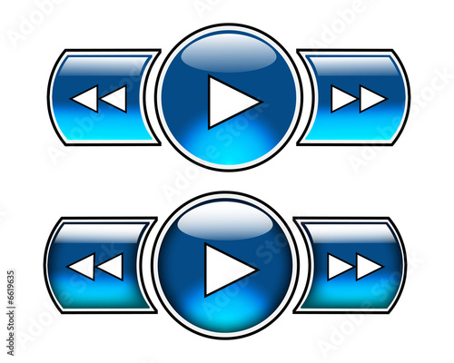 Free Download Play and fast forward/backward buttons - GFXLoad