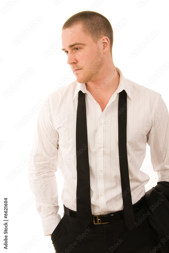 Portrait of a young businessman Portrait of a young businessman