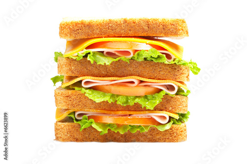 Double ham sandwich