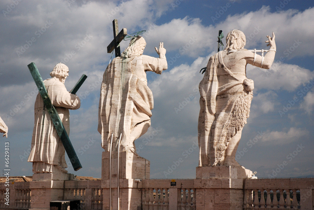Obraz premium Vatican St. Peter Cathedral Detail