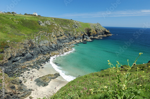 Cornish Beach Housel Bay