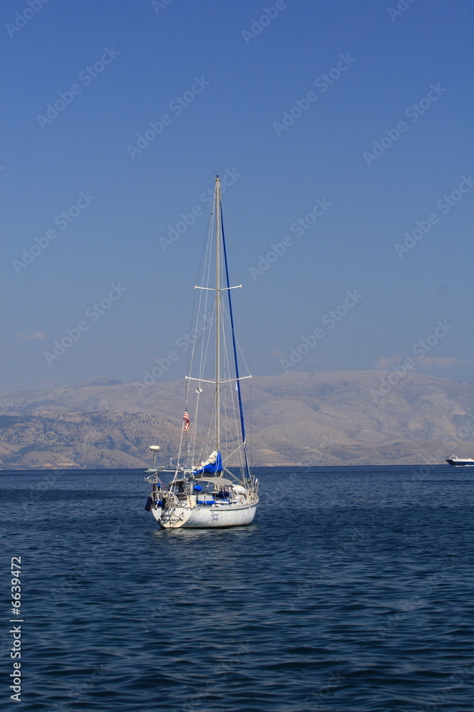 Sailing in the Ionian sea