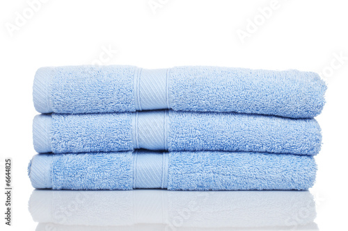 Wallpaper Mural Blue towels Torontodigital.ca