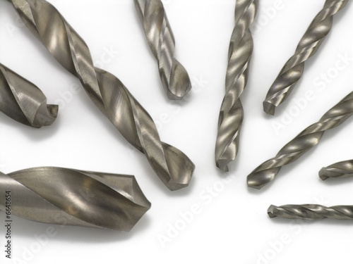 drill bits displayed