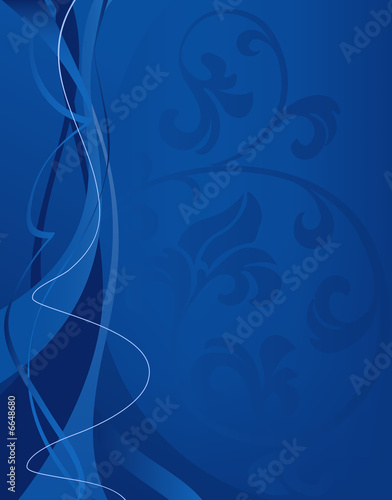 blue background
