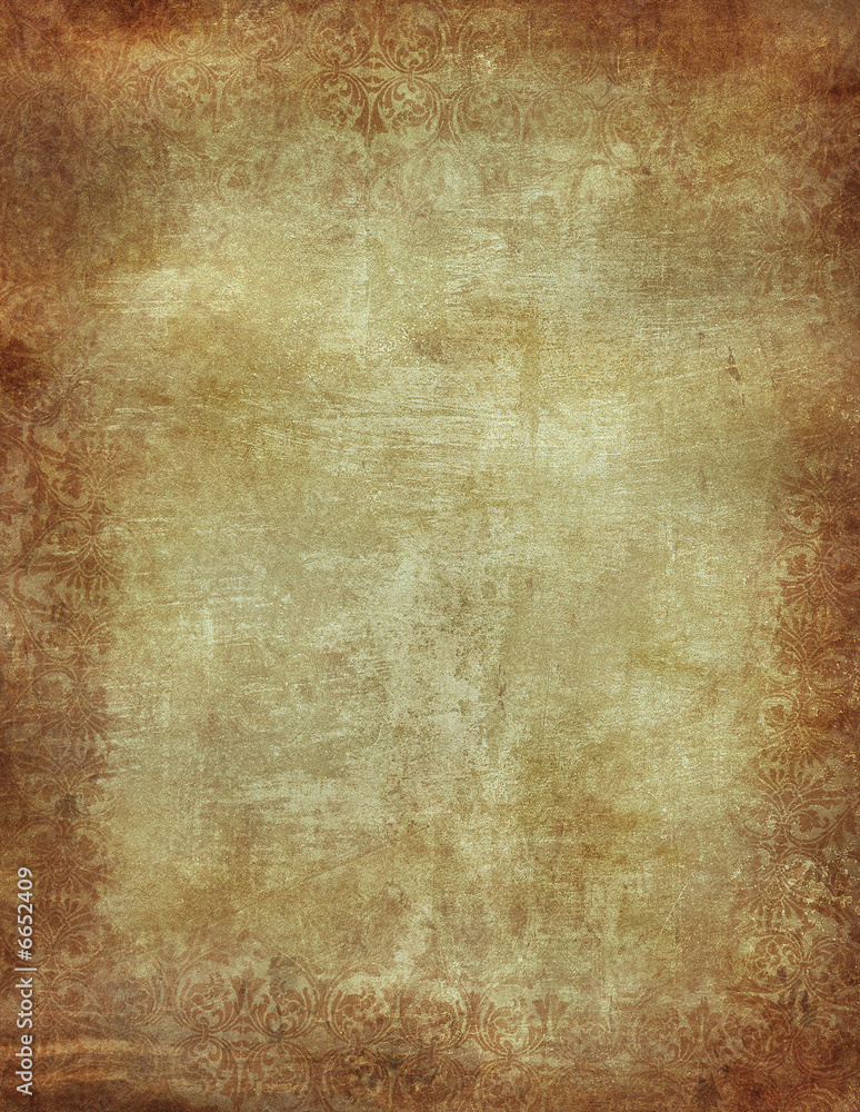 Fototapeta premium grunge floral background with space for text or image