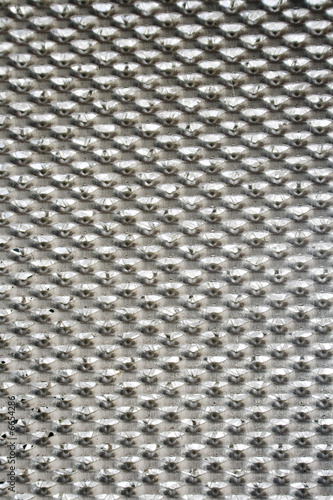 Shiny Metal Aluminium Mesh Grill Cone Background