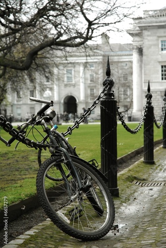 Dublin,Trinity College4, Parliament Square;  photo