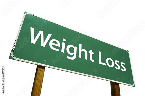 Weight Loss - road sign