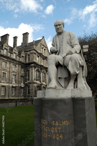 Dublin,Trinity College5, Parliament Sq,George Salmon Provost photo