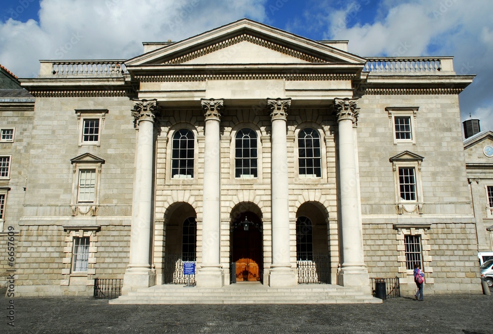 Dublin,Trinity College, Parliament Square, Chapel(1798) 2