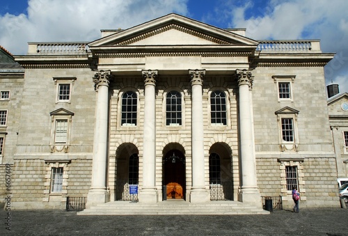 Dublin Trinity College  Parliament Square  Chapel 1798  2