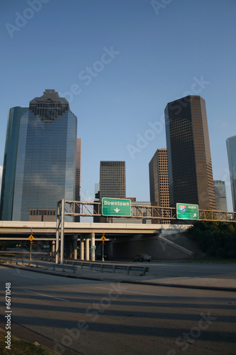 freeway to Houston