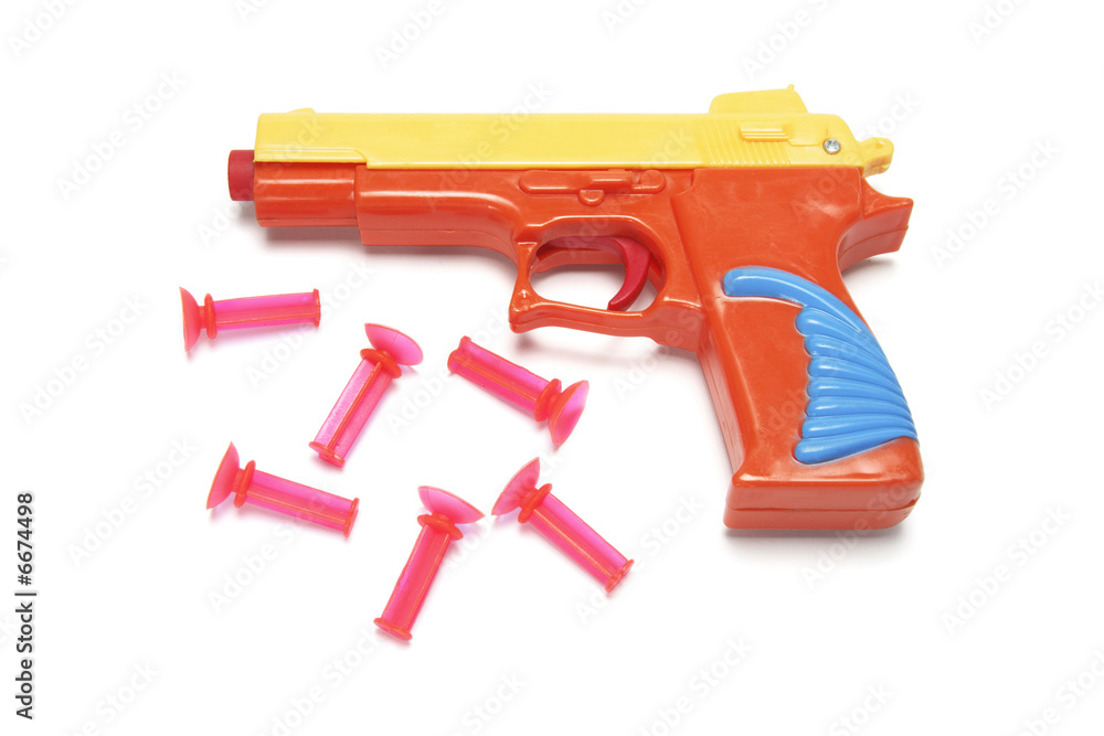 Toy Gun with Rubber Bullets Toy Gun with Rubber Bullets