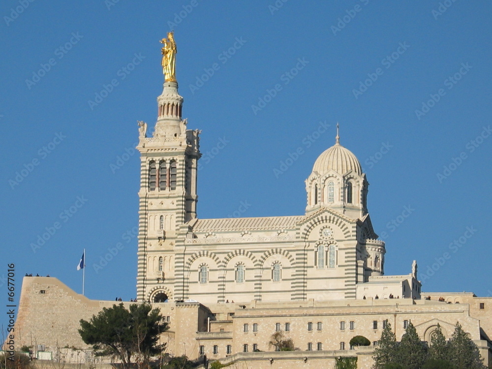 Cathedrale Notre Dame de la garde de Marseille