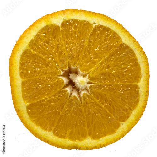 Orangenscheibe
