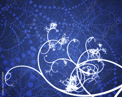 Abstract Blu Wallpaper