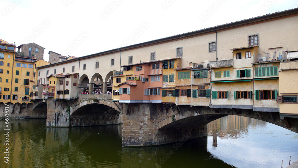 Brücke - Ponte Veccio, Florenz