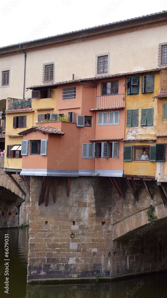 Brücke - Ponte Veccio, Florenz