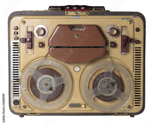 Old tape-recorder