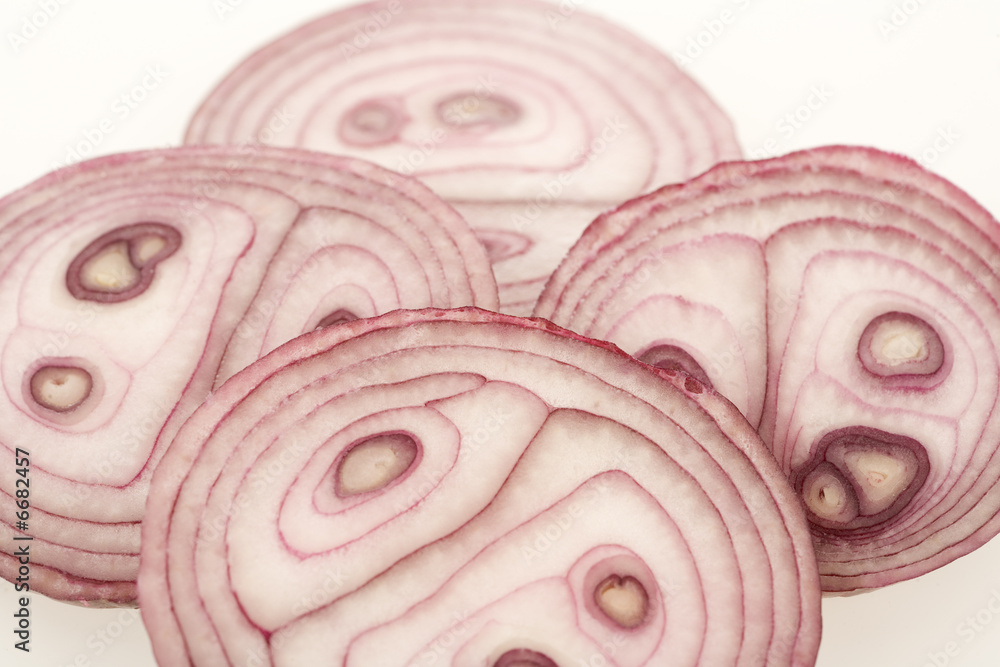 sliced red onion sliced red onion
