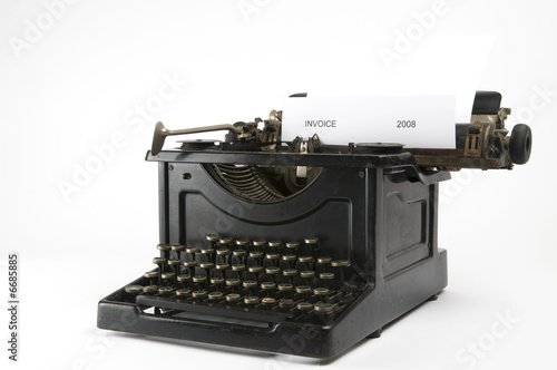 Invoice Typewriter