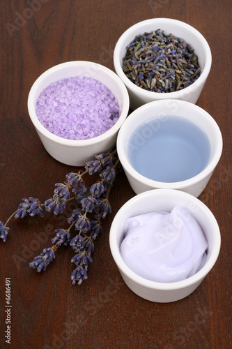 aromatic lavender bath