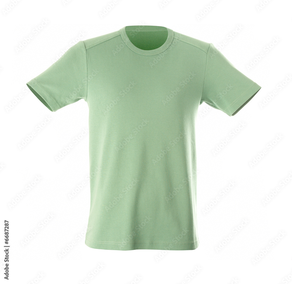 green t-shirt for your add green t-shirt for your add
