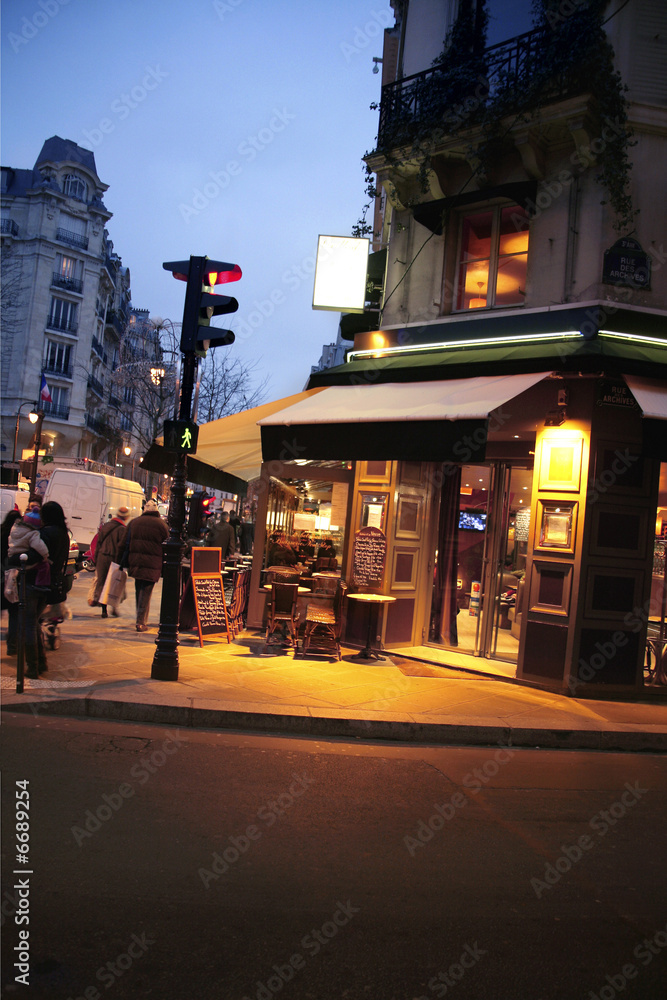 Obraz premium Bistro in Paris