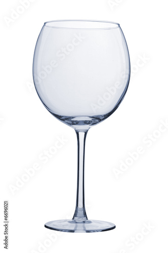 Wine empty glass