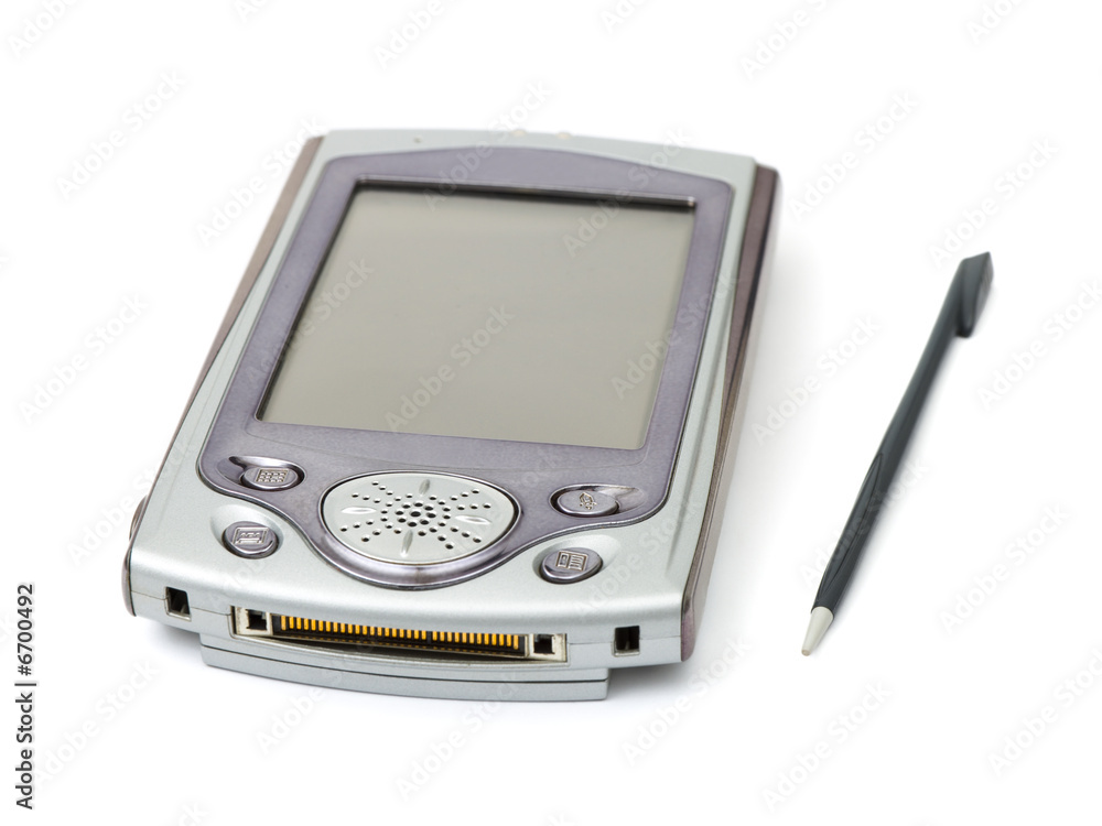 Pda and stylus Pda and stylus
