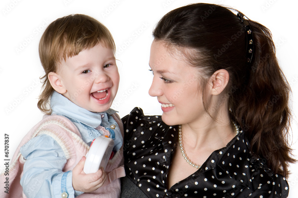 Mother and daughter