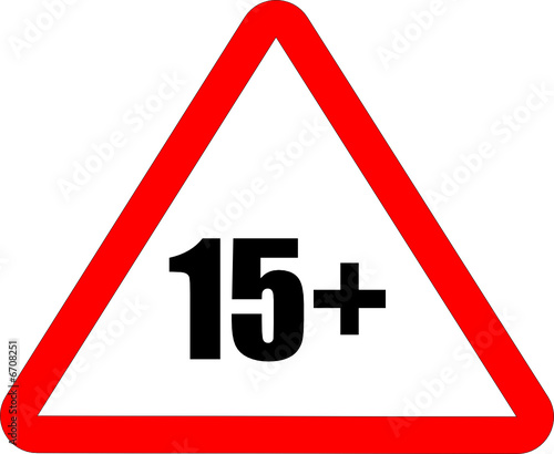 TrangleSignWarning15+only
