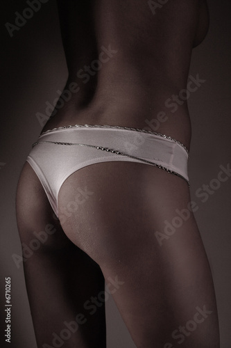 sexy rücken hintern slip