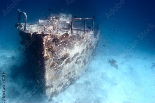 Sunken ship