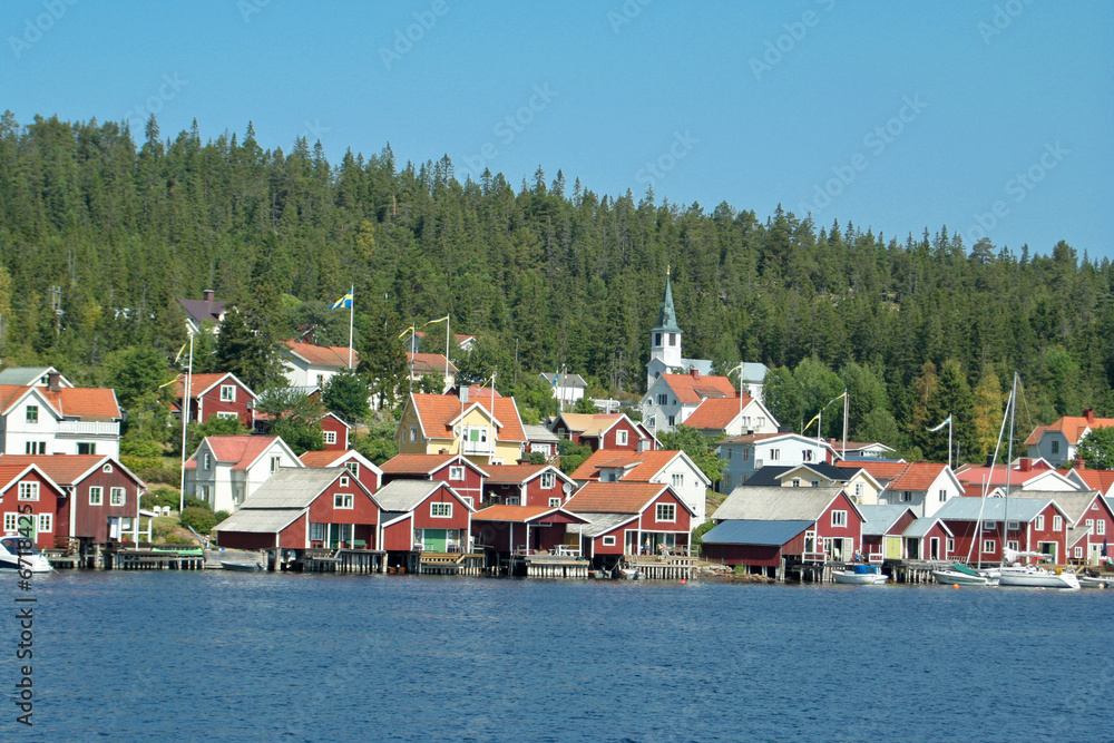 Insel Ulvön in Nordschweden