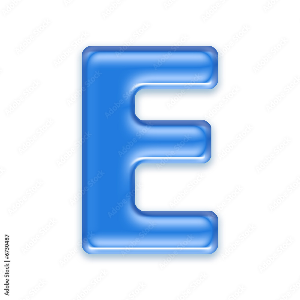 Aqua letters Aqua letters