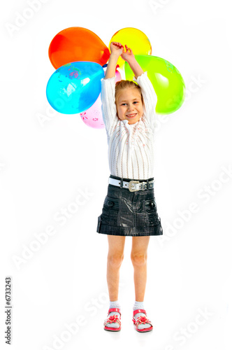 girlie with air ball