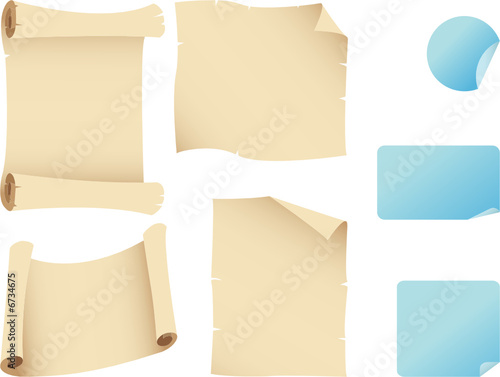 Scrolls and Stickers