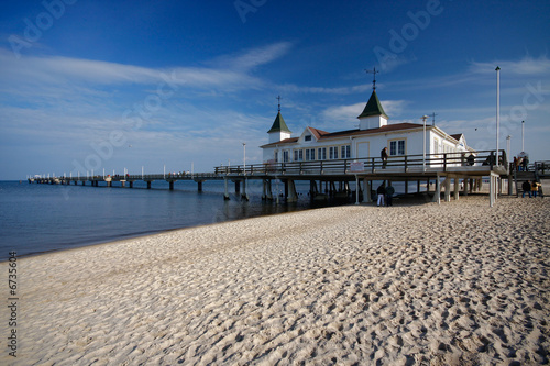 seebrücke auf usedom photo