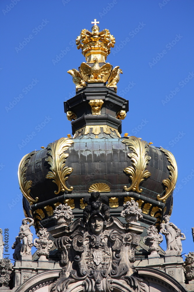 Dresden, Zwinger - Kronentor