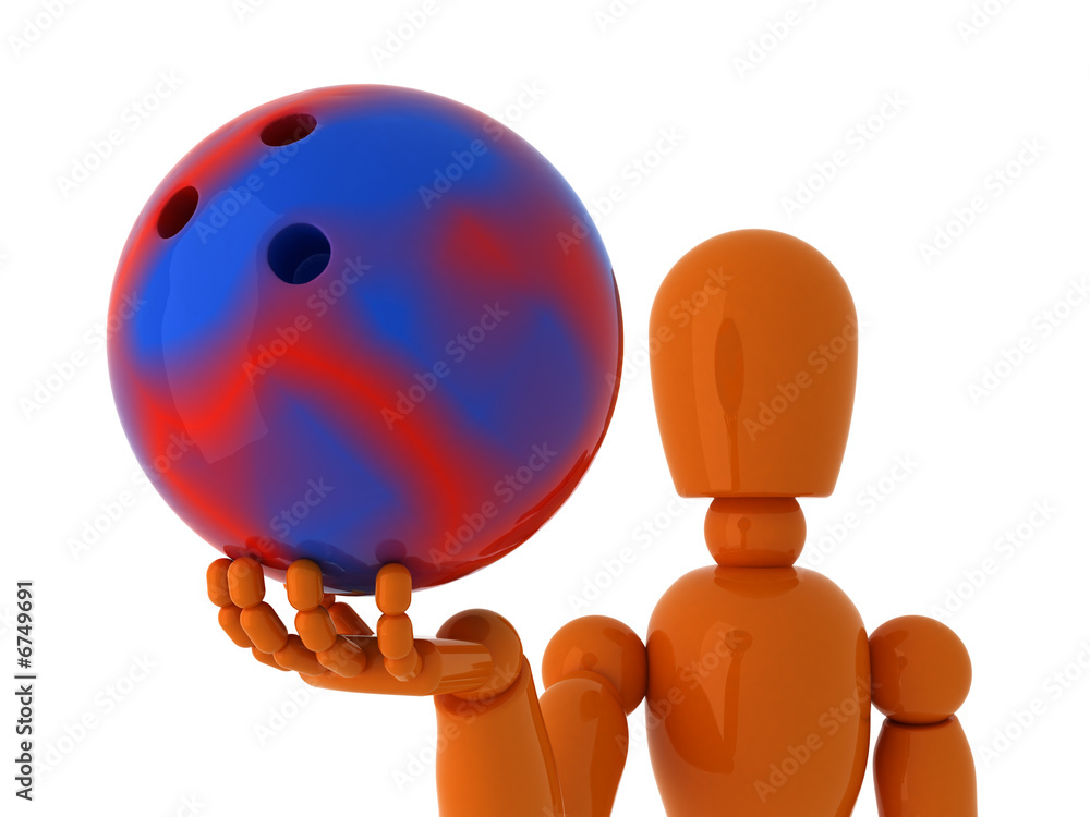 Obraz premium Bowling for you.