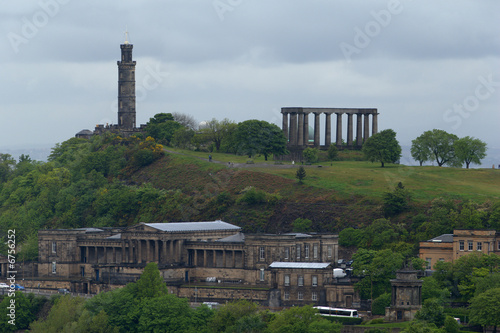 Calton hill à Edimbourg