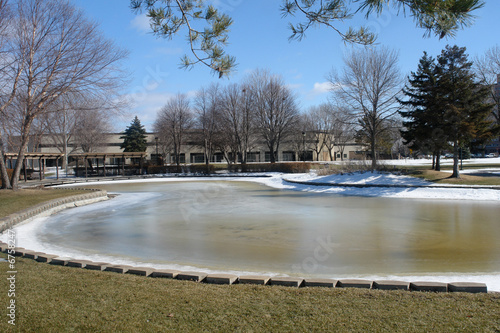 Ice skating Pond