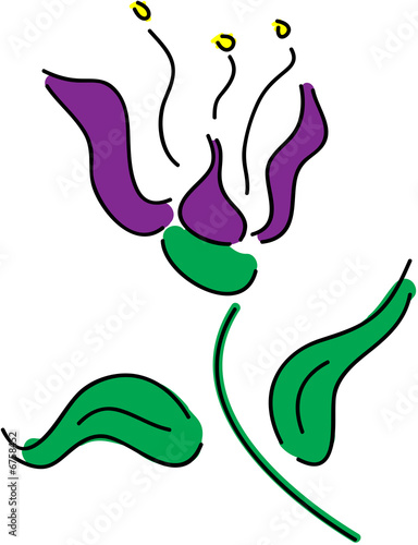Abstract Flower