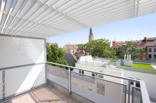 Architektur Balkon